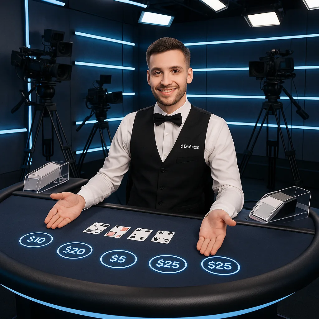 BetFury - Live Blackjack - Evolution Gaming