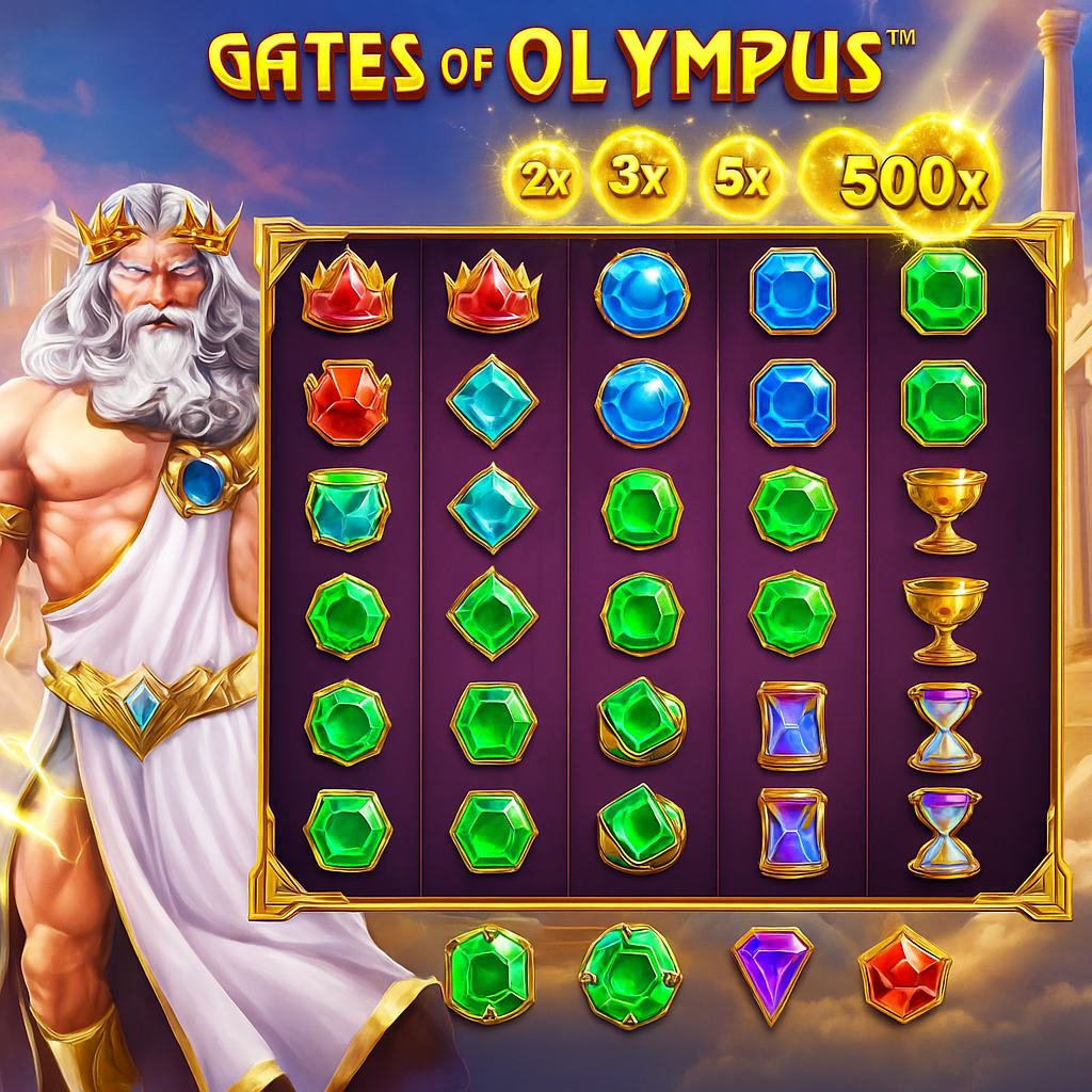 BetFury - Gates of Olympus Slot Game - Pragmatic Play