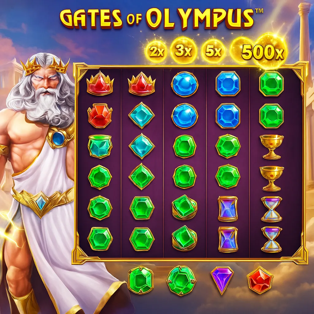 BetFury - Gates of Olympus Slot Game - Pragmatic Play